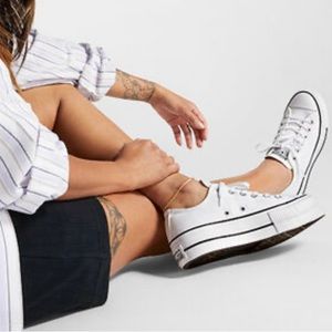 Never worn Converse All Star Platform Sneakers